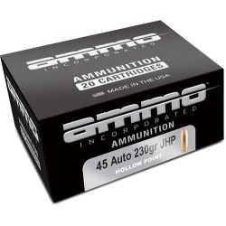 AMMO INC 45 ACP 230GR JHP