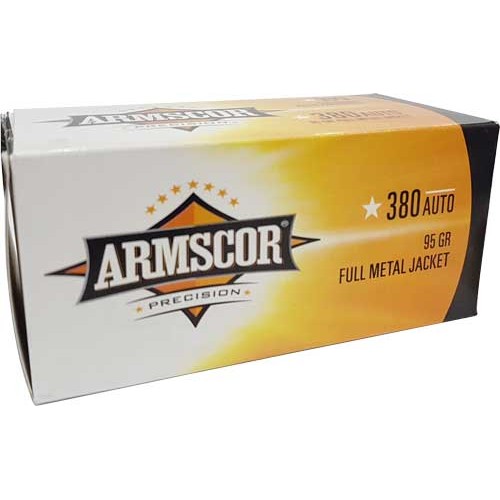 ARMSCOR 380 ACP 95GR FMJ