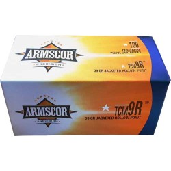 ARMSCOR 22TCM9R 39GR JHP 100RD