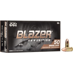 CCI BLAZER BRASS 9MM LUGER