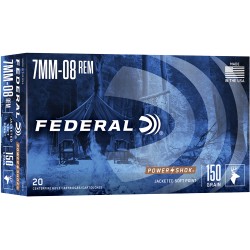 FEDERAL POWER-SHOK 7MM-08 REM