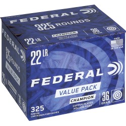 FEDERAL 22LR 36GR HP 1260FPS