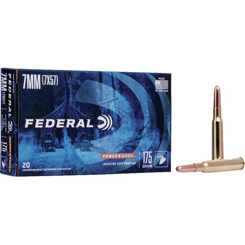 FEDERAL POWER-SHOK 7X57MM