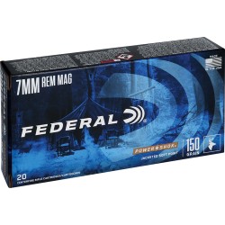 FEDERAL POWER-SHOK 7MM REM MAG