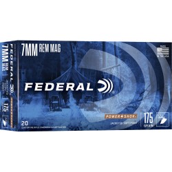 FEDERAL POWER-SHOK 7MM REM MAG