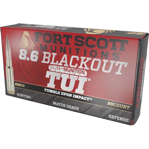 FORT SCOTT 8.6 BLACKOUT 285GR