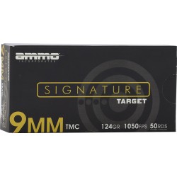 AMMO INC 9MM LUGER 124GR TMC