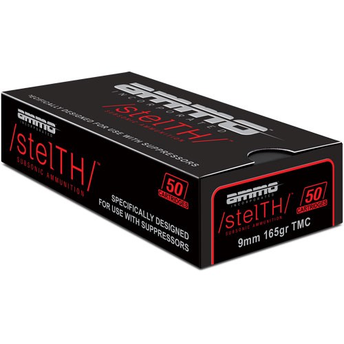 AMMO INC 9MM LUGER 165GR TMC