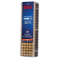 CCI CLEAN 22LR 40GR BLUE POLY