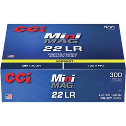 CCI MINI-MAG 22LR 36GR PLATED