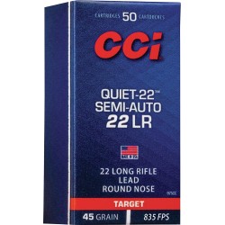 CCI QUIET SEMI-AUTO 22LR 45GR