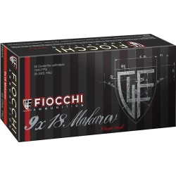 FIOCCHI 9MM MAKAROV 95GR FMJ