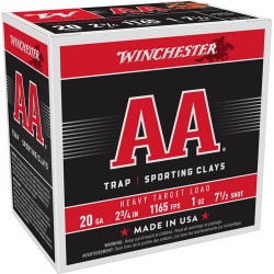 WINCHESTER AA 20GA 2.75" 1OZ
