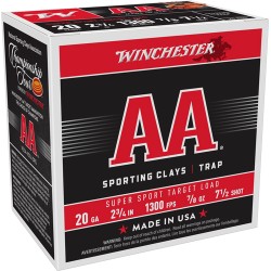 WINCHESTER AA 20GA 2.75" 7/8OZ