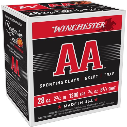 WINCHESTER AA 28GA 2.75" 3/4OZ