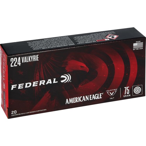 FEDERAL AE 224 VALKYRIE 75GR