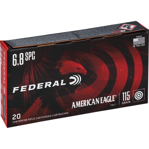 FEDERAL AE 6.8 SPC 115GR FMJ
