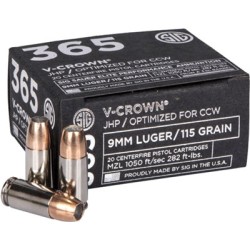 SIG 365 9MM LUGER 115GR