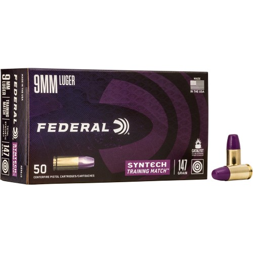 FEDERAL AE 9MM LUGER 147GR TSJ