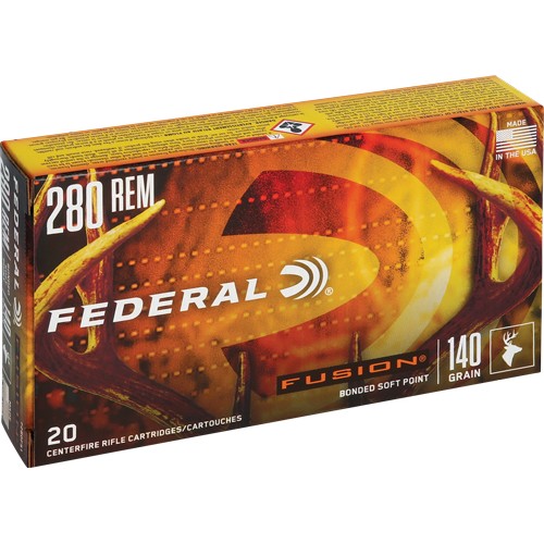 FEDERAL FUSION 280 REM 140GR