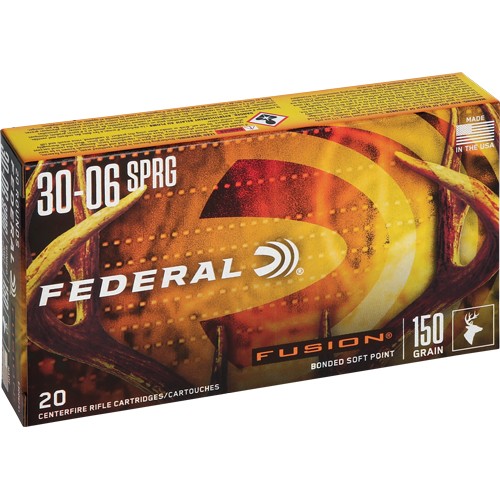 FEDERAL FUSION 30-06 150GR