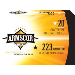 ARMSCOR 223 REM 55GR FMJ