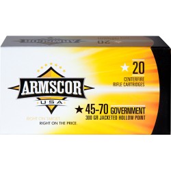 ARMSCOR 45-70 GOV 300GR JHP