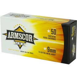ARMSCOR 9MM LUGER 115GR FMJ