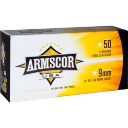 ARMSCOR 9MM LUGER 147GR FMJ