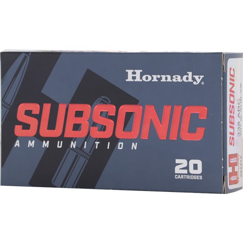 HORNADY SUBSONIC 338 ARC