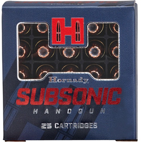 HORNADY SUBSONIC 9MM LUGER
