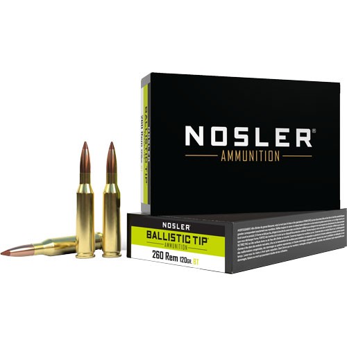 NOSLER 260 REM 120GR
