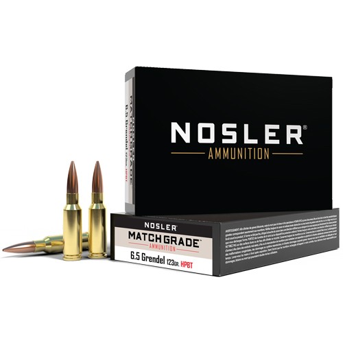 NOSLER MATCH GRADE 6.5 GRENDEL