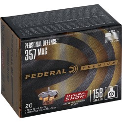 FEDERAL PREMIUM 357 MAG 158GR