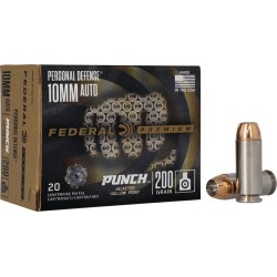 FEDERAL PUNCH 10MM 200GR JHP