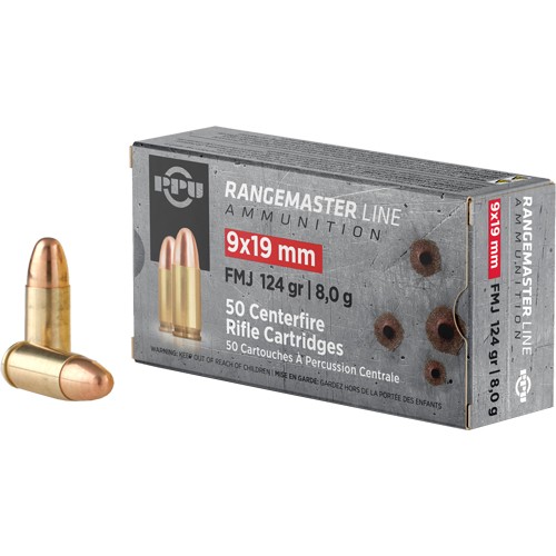 PPU RANGEMASTER 9MM LUGER