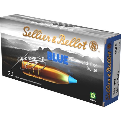 S&B 308 WIN 165GR TXRG BLUE