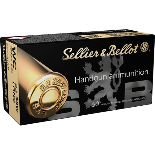 S&B 32 S&W LONG 100GR LEAD