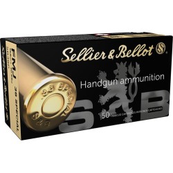 S&B 38 SPECIAL 158GR FMJ-RN