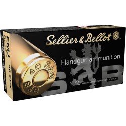 S&B 40 SW 180GR FMJ-RN