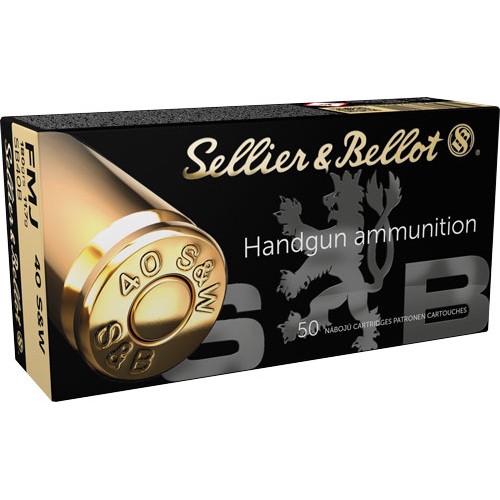 S&B 40 SW 180GR FMJ-RN