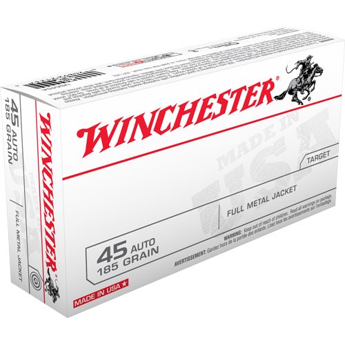 WINCHESTER USA 45 ACP 185GR