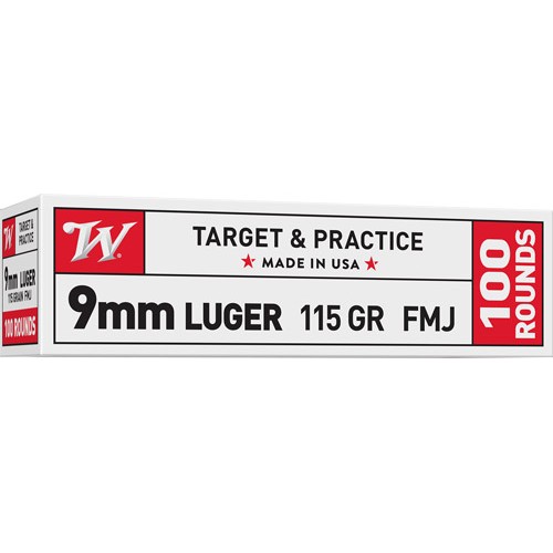 WINCHESTER USA 9MM LUGER 115GR