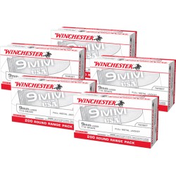 WINCHESTER USA 9MM 115GR FMJ