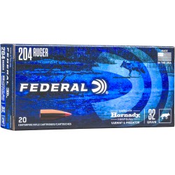 FEDERAL 204 RUGER 32GR V-MAX