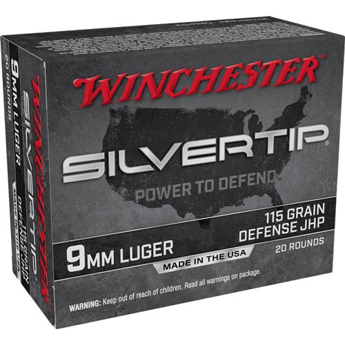 WINCHESTER SILVERTIP 9MM LUGER