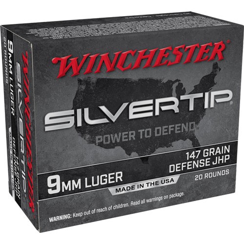 WINCHESTER SILVERTIP 9MM LUGER
