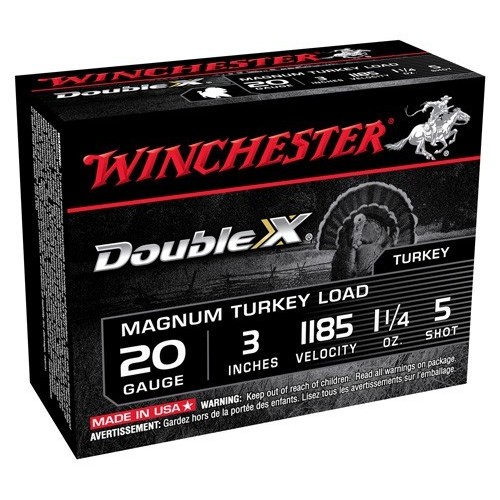 WINCHESTER DOUBLE-X 20GA 3"