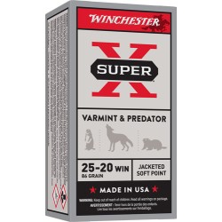 WINCHESTER SUPER-X 25-20 WIN