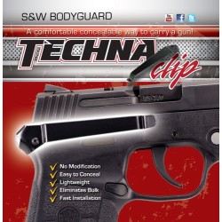 TECHNA CLIP HANDGUN RETENTION